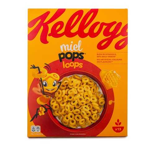 Готовый завтрак Kellogg's колечки медовые 400г Франция в Народная Семья