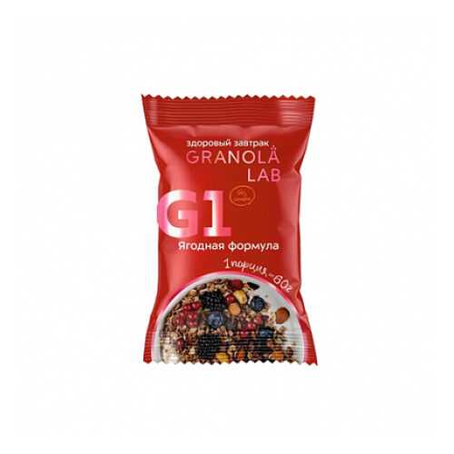 Завтрак готовый гранола Ягодная формула Granola.Lab 60 г в Народная Семья