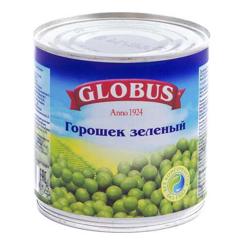 Горошек Globus зеленый 425 мл в Народная Семья