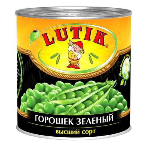 Горошек зеленый Lutik 425 г в Народная Семья