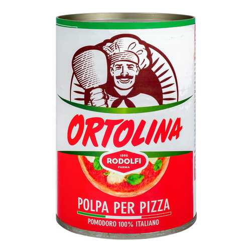 Томаты Rodolfi Polpa per pizza 2*400 г в Народная Семья