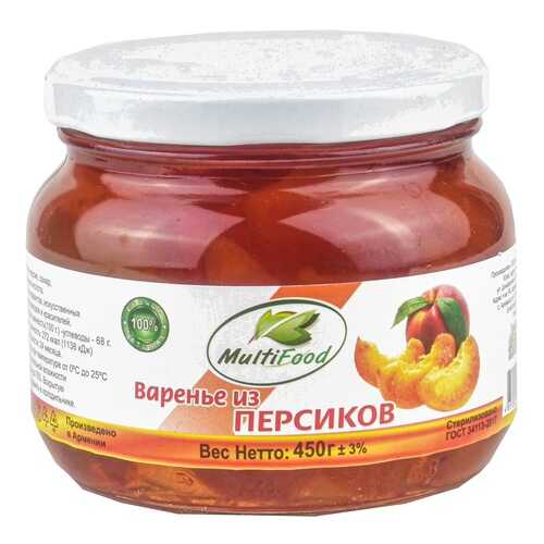 Варения Multi Food из персиков 440 г в Народная Семья