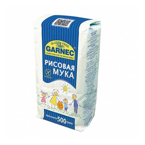 Мука рисовая, без глютена Garnec 500 г в Народная Семья