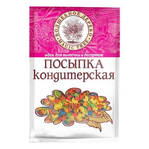 Посыпка кондитерская Волшебное дерево пасхальная смесь 40 г в Народная Семья