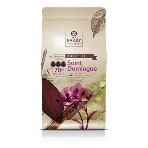 Шоколад Cacao Barry SAINT DOMINGUE - Темный горький, 70%, 1кг. в Народная Семья