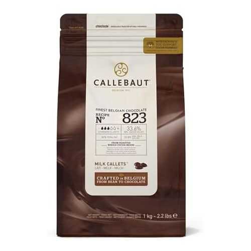 Шоколад молочный Callebaut 33.6% какао (823-RT-U68) 1 кг в Народная Семья