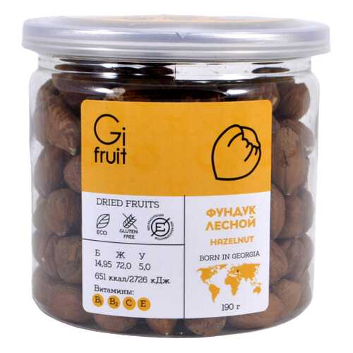 Фундук лесной Gifruit, 190г в Народная Семья