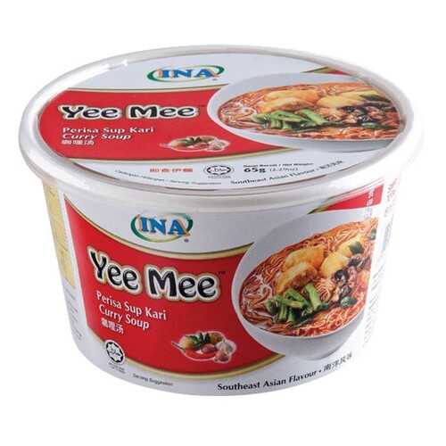 Лапша Yee Mee Ina карри с морепродуктами быстрого приготовления 100 г в Народная Семья