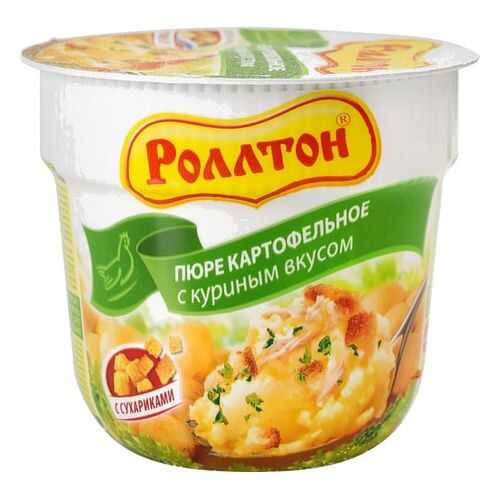 Пюре картофельное Роллтон с куриным вкусом 40 г в Народная Семья