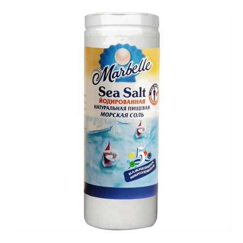 Соль морская Marbelle йодированная пищевая мелкая 150 г в Народная Семья