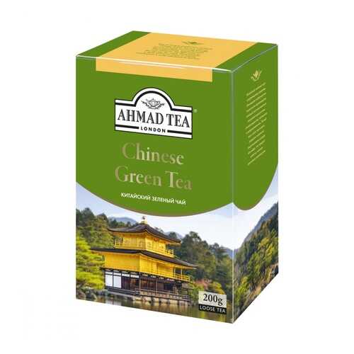 Чай Ahmad Chinese Green Tea зеленый листовой 200 г в Народная Семья