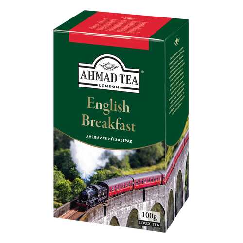 Чай черный Ahmad Tea english breakfast 100 г в Народная Семья