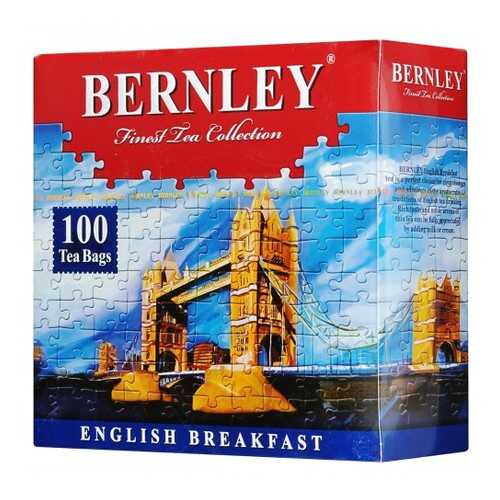 Чай черный Bernley english breakfast 100 пакетиков в Народная Семья