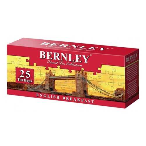 Чай черный Bernley english premium 25 пакетиков в Народная Семья