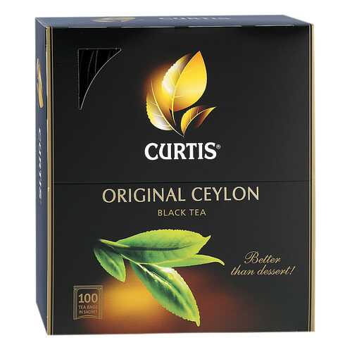 Чай черный Curtis original ceylon 100 пакетиков в Народная Семья