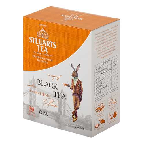 Чай черный листовой Steuarts black tea OPA 250 г в Народная Семья