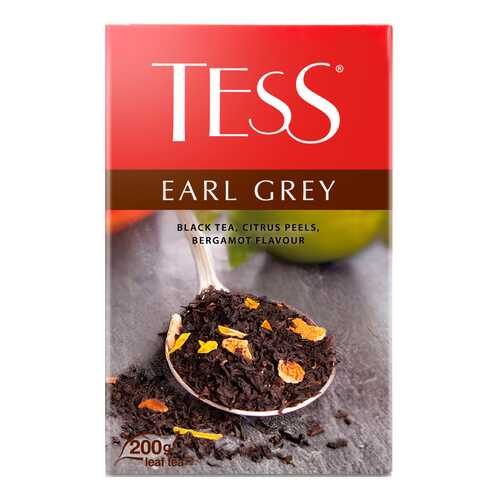 Чай черный листовой Tess Earl Gray 200 г в Народная Семья