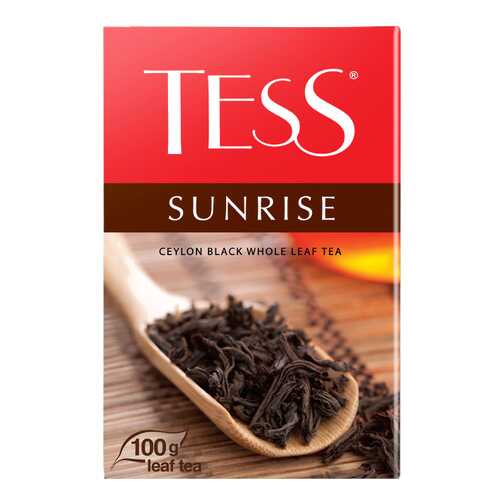 Чай черный листовой Tess Sunrise 100 г в Народная Семья