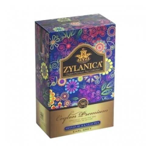 Чай черный листовой Zylanica ceylon premium collection бергамот FBOP 100 г в Народная Семья