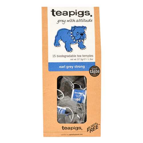 Чай черный Teapigs крепкий эрл грей 15*2.5 г в Народная Семья