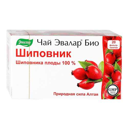 Чай Эвалар био шиповник 20 пакетиков в Народная Семья