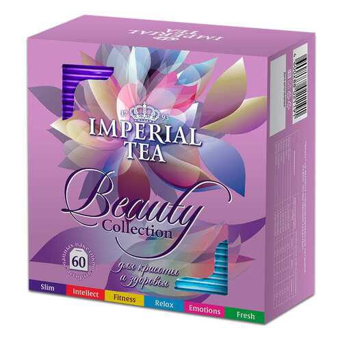 Чай Imperial Tea Beauty collection ассорти 60 пакетиков в Народная Семья