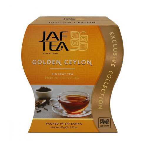 Чай Jaf Tea Golden Ceylon черный листовой ОРА 100 г в Народная Семья