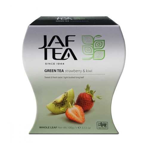 Чай Jaf Tea Strawberry Kiwi зеленый с клубникой и киви 100 г в Народная Семья