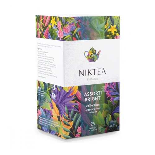 Чай Niktea Assorti Bright ассорти 25 пакетиков в Народная Семья