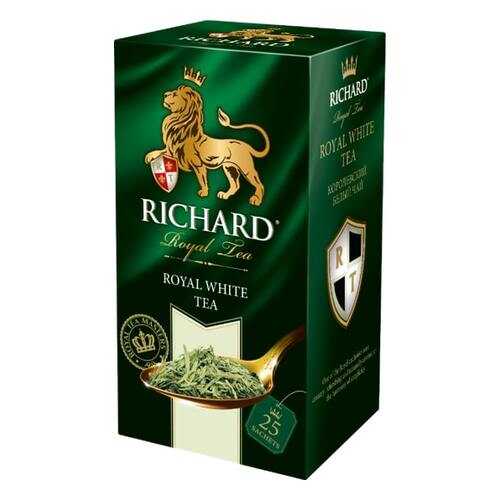 Чай Richard Royal White Tea белый 25 пакетиков в Народная Семья