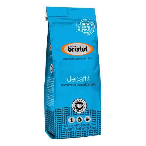 Кофе Bristot Decaffeinato молотый 250 г в Народная Семья