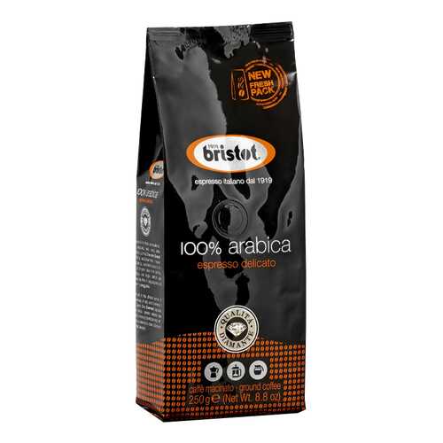 Кофе Bristot Espresso Delicato молотый 250 г в Народная Семья