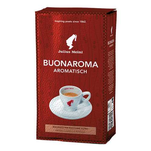 Кофе Julius Meinl buonaroma aromatisch натуральный жареный молотый 250 г в Народная Семья