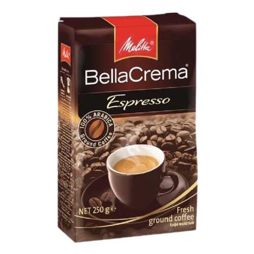 Кофе молотый Melitta bella crema espresso 250 г в Народная Семья