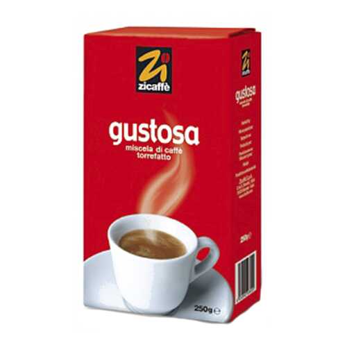 Кофе молотый Zicaffe gustosa 250 г в Народная Семья