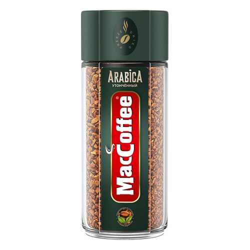 Кофе натуральный растворимый сублимированный MacCoffee ARABICA, ст/б 100г*6 в Народная Семья