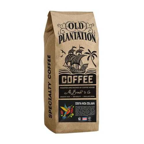 Кофе Old Plantation Specialty Coffee Costa Rica Colibri в зернах 250 г в Народная Семья