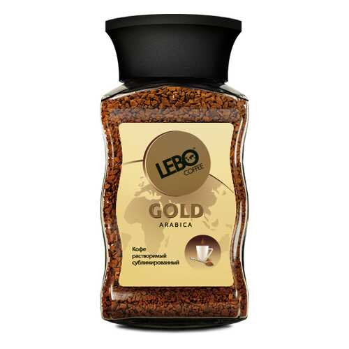 Кофе растворимый Lebo gold 100 г в Народная Семья