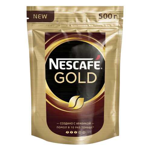 Кофе растворимый Nescafe gold кофе растворимый пакет 500 г в Народная Семья