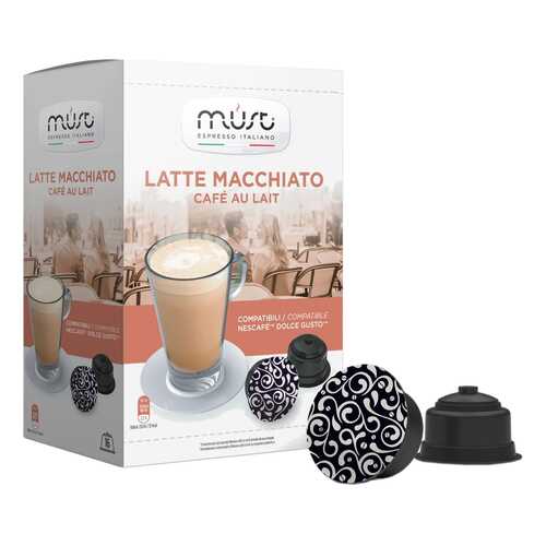 Кофе в капсулах Must latte macchiato 16 капсул в Народная Семья