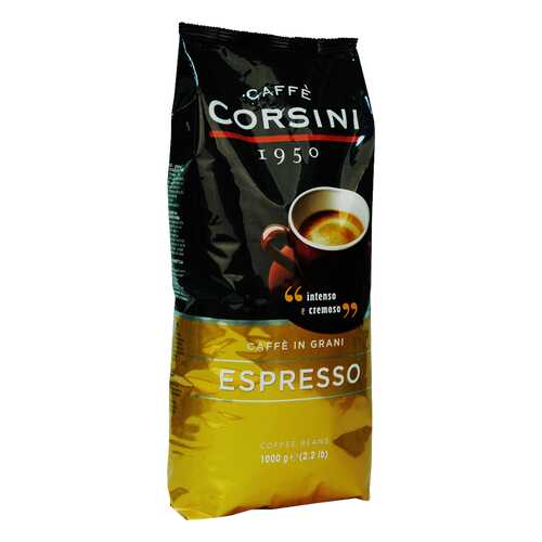 Кофе в зернах Caffe corsini espresso intenso cremoso 1 кг в Народная Семья