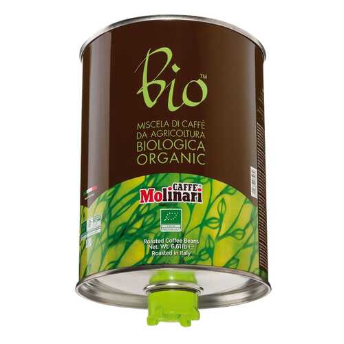 Кофе в зернах Molinari bio organic 3000 г в Народная Семья