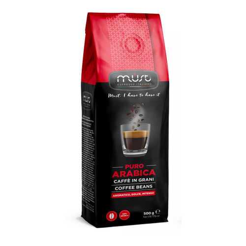 Кофе в зернах Must pure arabica 500 г в Народная Семья