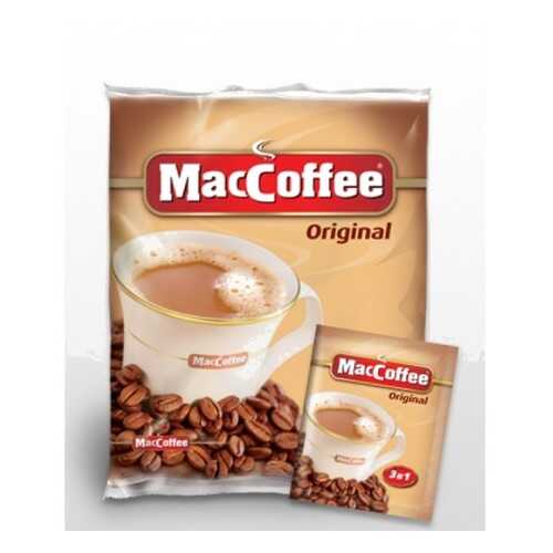 Кофейный напиток растворимый MacCoffee оriginal 3в1 50 г 20 штук в Народная Семья