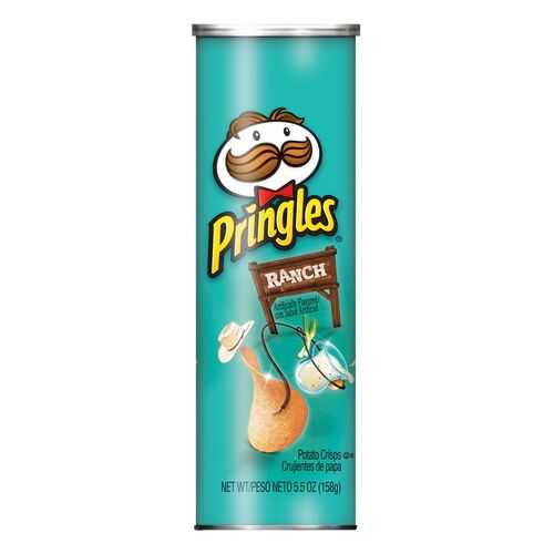 Чипсы Pringles ranch со вкусом соуса ранч 158 г в Народная Семья