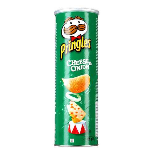 Чипсы Pringles со вкусом сыра и лука 165 г в Народная Семья