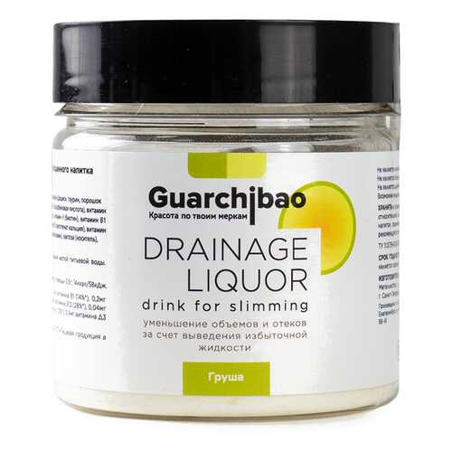 Дренажный напиток Guarchibao Drainage liquor со вкусом груши в Народная Семья