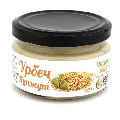 Урбеч Vegan-food из семян белого кунжута 200 г в Народная Семья