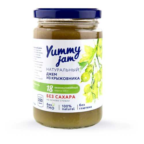 Джем Yummy jam из крыжовника без сахара 350 г в Народная Семья