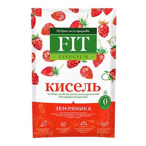 Кисель Fit Parad земляника пакет саше в Народная Семья